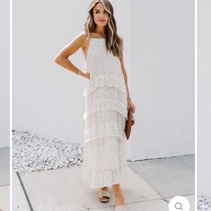 VICI Ruffled tiered Maxi
